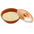 thumbnail image 4 of 2 x Mexican Tortilla Keepers Microwave Warmer Pancake Server Pita Round 8 inch !!, 4 of 4