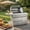 Silver + Stainless Steel + American Design-1, variant on 46-Inch 75300 BTU 5 Burners Deluxe Stainless Steel Gas Outdoor Kitchen Bar Barbecue Island Grill (LTL carry）
