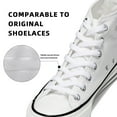 thumbnail image 4 of 1Pair Flat Shoelaces Replacement for Sneakers 24 27 36 39 45 48 54 60 63 72 Inch, 4 of 7