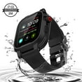 thumbnail image 2 of Waterproof Apple Watch Case Series3, 4 & 5 , ShellBox IP68 Certified Shockproof Impact Resistant Apple iWatch Full Body Protective Case with Built-in Screen Protector(Black), 2 of 9