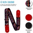 thumbnail image 3 of Correa para guitarra, Strap guitarra acústica, bajo eléctrico, guitarra eléctrica Kidam México fondo negro, 3 of 3