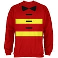thumbnail image 1 of Chandail Molletonné Rouge pour Adulte de Costume de Pompier d'Halloween, 1 of 1