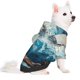 thumbnail image 2 of Fotbe Iceberg Bald Eagle Sudadera con Estampado para Perros Pequeños – Suéter con Capucha para Mascotas, Tela Suave de Forro Polar con Bolsillo-X-Small, 2 of 7
