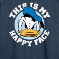 thumbnail image 3 of Mickey & Friends - This Is My Happy Face - Women's Lightweight French Terry Long Sleeve Shirt, 3 of 5