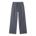 thumbnail image 3 of MEICHEN Women's Fashion Essentials Summer Clothes Women Elastic Waisted Parachute Hiking Pants with Pockets Water Lightweight Pants Casual Pants for Women, 3 of 8