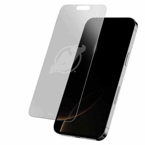 New Jersey Devils Disappearing Logo iPhone Screen Protector