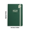 Lhrmh 2025 Weekly Notebook Planner, Monthly Ribbon Bookmark, Premium