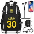 thumbnail image 1 of Nba Golden State Warriors Stephen Curry #30 Usb School Bag, 1 of 1