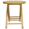 thumbnail image 6 of vidaXL 3 Piece Bistro Set Bamboo, 6 of 9
