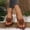 Brown, variant on Eltusu Women Slide Sandals, Slip On Block Heel Fashion Open Toe Ladies Shoes Black Size 9