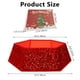 thumbnail image 3 of Collar para árbol de Navidad con lentejuelas, 85 cm, color rojo vino, 3 of 7