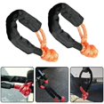 thumbnail image 4 of Grilletes de Cuerda Suave Sintética Flexible 1/2 "*22 Pulgadas 38000lbs Resistencia a La Camión 4X4 Camión Todoterreno Escalada Remolque Agric naranja DYNWAVEMX Cuerda de grillete suave, 4 of 8