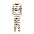 thumbnail image 7 of Halloween Family Matching Pajamas Sets, Halloween Family Ghost Bat Pumpkin Loungewear, Holiday Seasonal Party PJS Sleepwear, Halloween Home Relaxing Matching Cute Pjs Set Indoor, 7 of 7