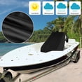 thumbnail image 4 of Eummy Boat Funda de Asiento de Tela Oxford Resistente Funda de Silla de Capitán Impermeable Anti-UV a Prueba de Polvo Funda de Asiento de Banco Boat 210D Fundas Protectoras para Silla de Timón Resistente a la Intemperie, 4 of 8