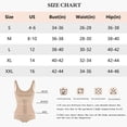 thumbnail image 6 of MANIFIQUE Shapewear for Women Tummy Control Body Shaper Fajas Colombianas Open Bust Bodysuit, 6 of 6