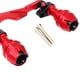 thumbnail image 4 of Deslizador de choque de escape, accesorios protectores, protección contra caídas de motocicleta, almohadillas anticaídas, para piezas de modificación rojo Macarena Protector anti bloqueo, 4 of 8