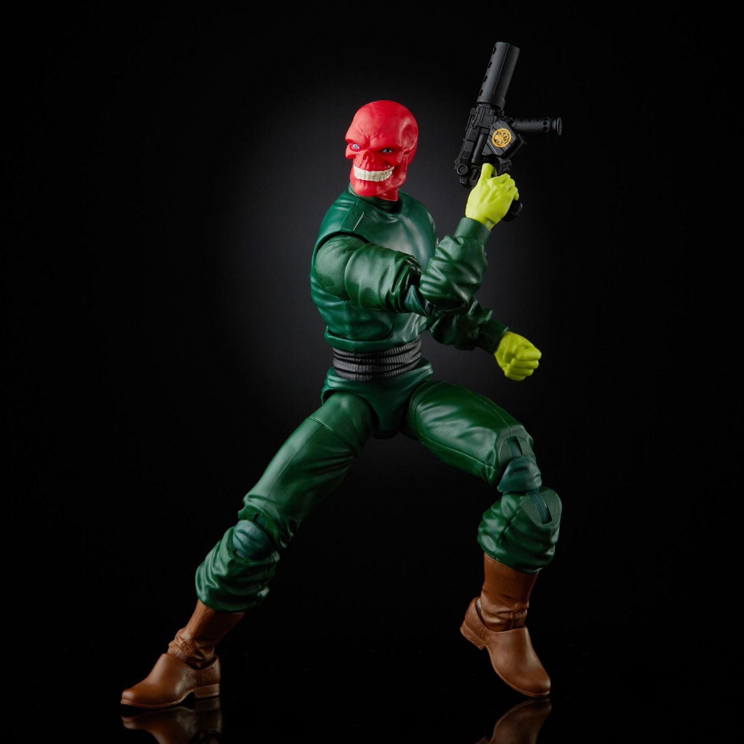 Hasbro Marvel Legends Series 6-inch Collectible Action Red Skull Figure and 7 Accessories and 1 Build-a-Figure Part