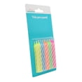 thumbnail image 3 of Vela Way to celebrate! para Pastel Neon Paquete con 20 Piezas, 3 of 4