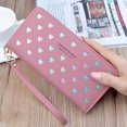 thumbnail image 4 of Lady Wallet Large Capacity All-match Heart Fashion Card Wallet Clutch Pouch, 4 of 8