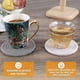 thumbnail image 5 of Posavasos ZMD de 6 piezas para bebidas, elegantes posavasos tejidos a mano de Abenkle, 5 of 5