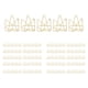 thumbnail image 1 of 100 clips de papel de corona de metal multifuncionales, resistentes al óxido, con proceso de galvanoplastia que evita resbalones, bonitos y divertidos clips de papel., 1 of 14