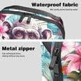 thumbnail image 4 of Monkey USB Organizer Charger Pouch Charger Organizer Travel Case Small Box Organizer Storage Container Waterproof Oxford Cloth Electronics Accessories Storage Case 5.9x9.44x3.14 in, 4 of 6