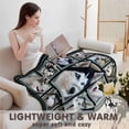 thumbnail image 2 of Siberian Husky Blanket for Women Men, Siberian Husky Gifts for Dog Lover, Super Soft Fuzzy Dog Throw Blanket Siberian Huskies Decor Plush Gift for Birthday Christmas 60x80 inch, 2 of 6
