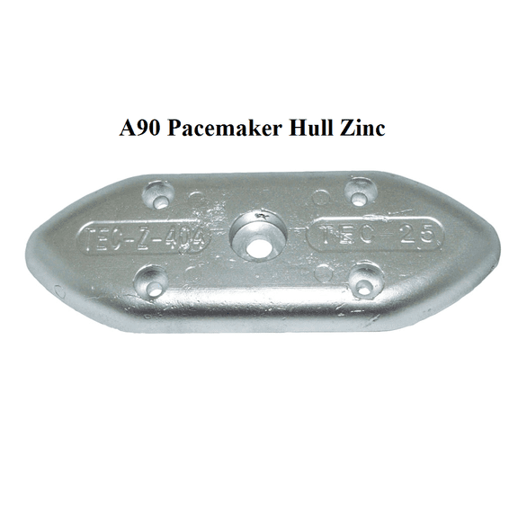 A90 Zinc Pacemaker Hull Plate Zinc Anode