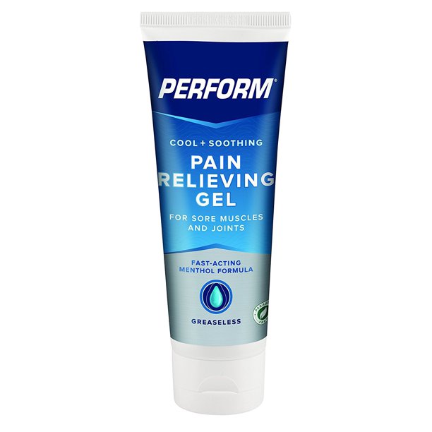Perform Pain Relief Gel For Muscle Soreness, PostWorkout, Aches, Pains and Arthritis, 4 Ounce