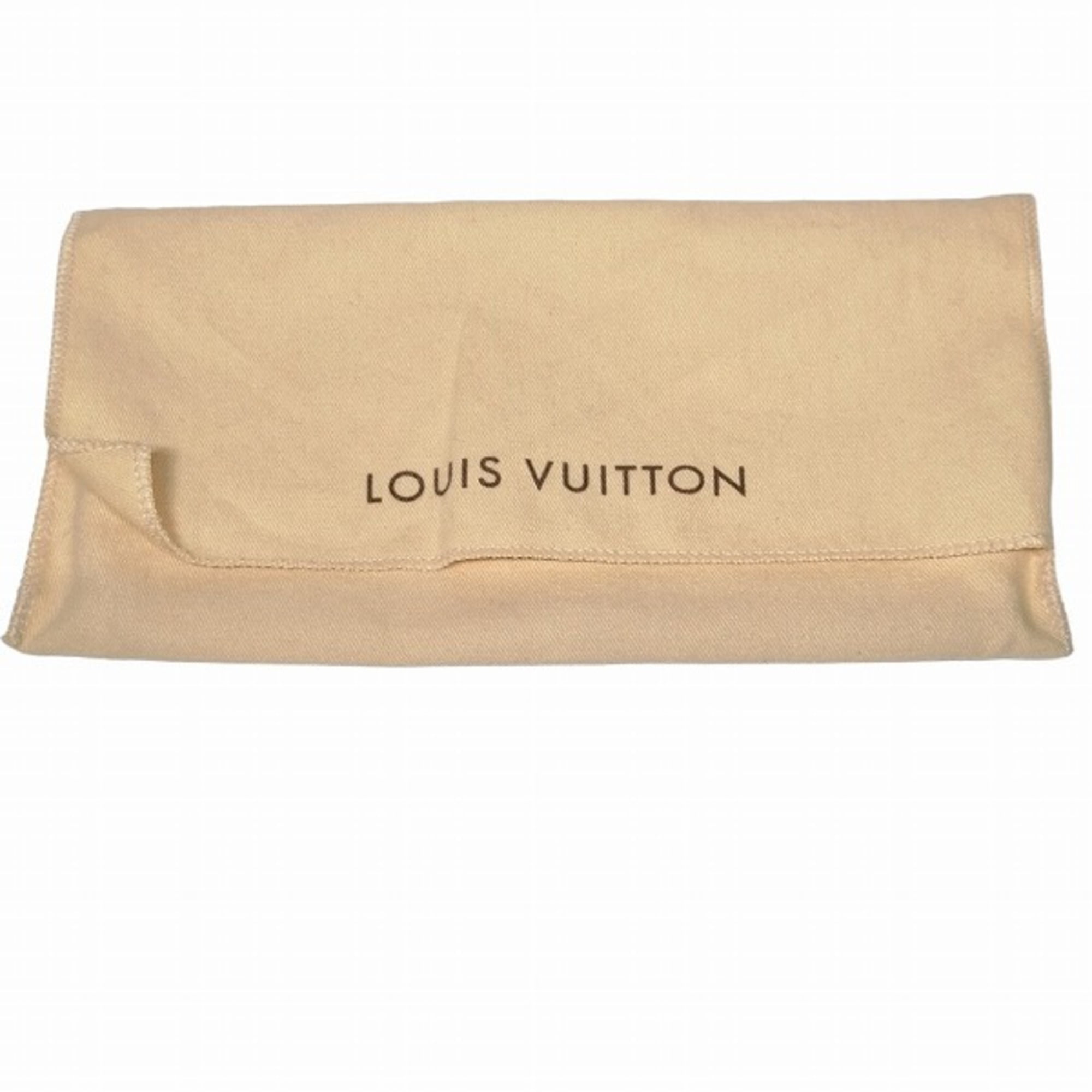 Authenticated Used Louis Vuitton Monogram Pochette Portumone Credit M61725  Long Wallet Unisex