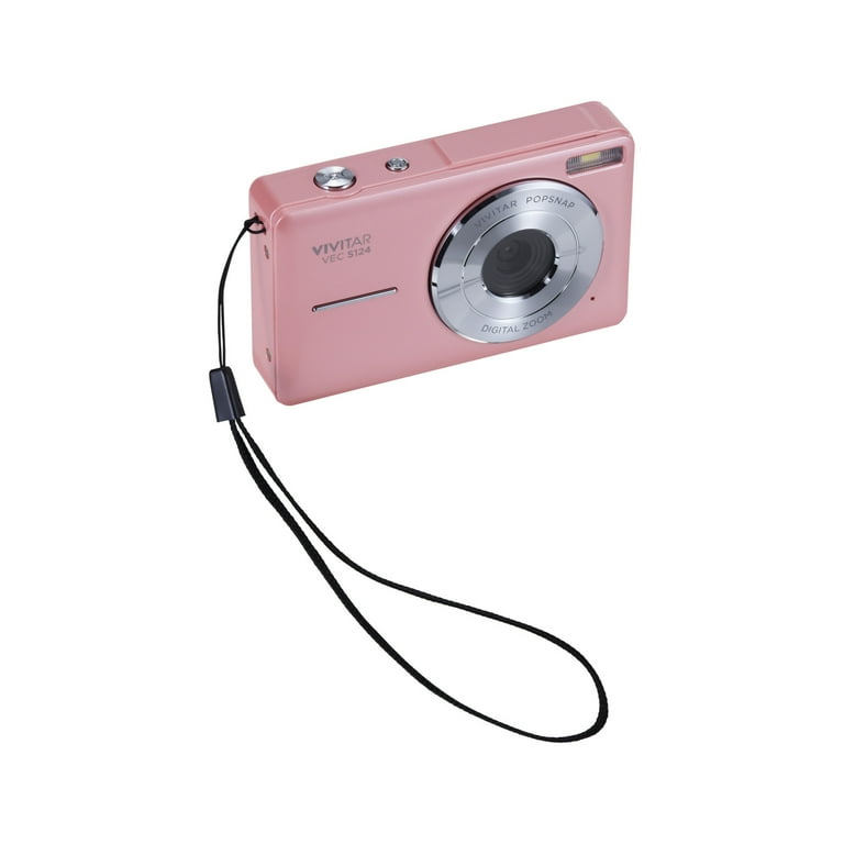 Vivitar Popsnap Digital Camera, Pink, 16x Zoom, 1080p, Micro Vivitar Popsnap Digital Camera, Pink, 16x Zoom, 1080p, Micro