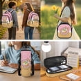 thumbnail image 5 of Yspwyqan Donut Corgi 4Pcs Kids Backpack Set with Lunch Box Pencil Case Water Bottle, Ice Cream Drip Multi-Pocket Lightweight Bags for Elementary Middle School, 5 of 7