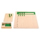 thumbnail image 5 of Juego de matemáticas aritméticas.,Tableros Montessori de multiplicación y división,Juego de materiales de aprendizaje de matemáticas de madera para niños,Cuentas de ayuda para la, 5 of 9