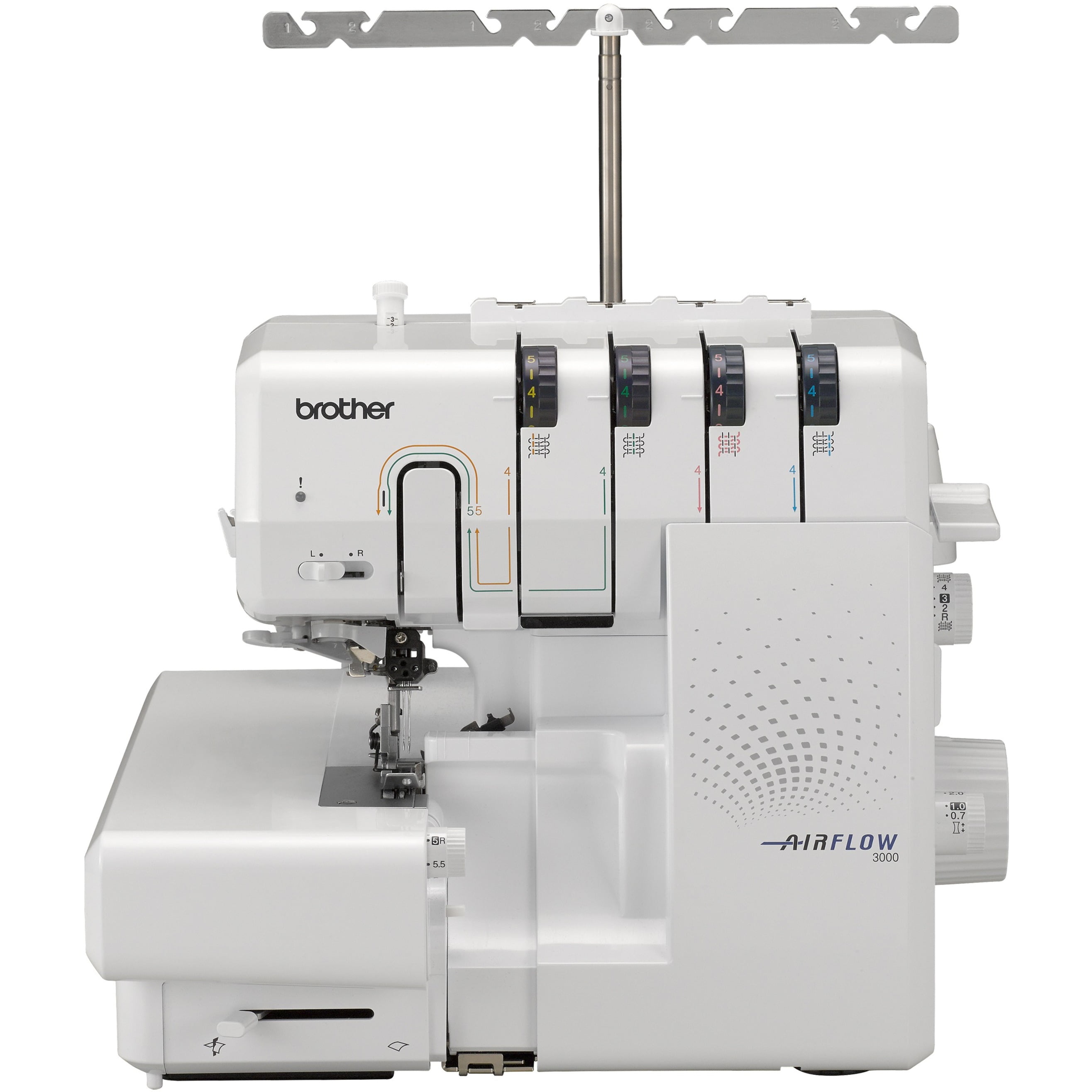 Brother 1034DX 3 or 4 Thread Serger, Easy-to-Use, Color