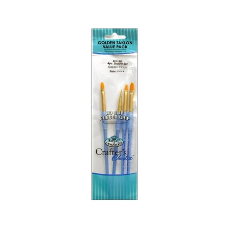 Royal Brush Set Golden Taklon Shader 202