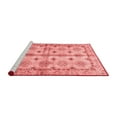 thumbnail image 2 of Ahgly Company Machine Washable Indoor Rectangle Abstract Red Modern Area Rugs, 6' x 9', 2 of 4
