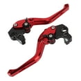 thumbnail image 4 of Palancas de embrague de freno cortas para motocicleta, repuesto ajustable para DUCATI Scrambler 400 800 1100 Sport SpecialRed, 4 of 9