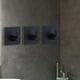 thumbnail image 3 of Ganchos Perchero de cocina sin perforaciones Soporte de baño montado en la pared Negro Hugtrwg  Para estrenar, 3 of 9