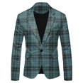 thumbnail image 4 of JUMESGU Suit Blazer for Men Men's Sport Coats and Blazers Regular Fit Suit Jacket (Green,L), 4 of 4
