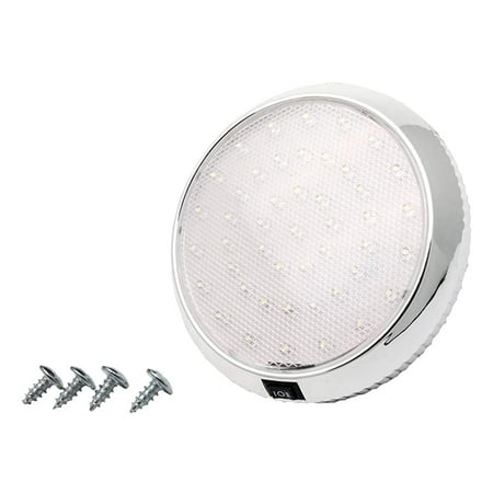

MINKUROW Ceiling Light 12V Car Dome Interior Roof Lamp for Motorhome Caravan Camper RV Trailer Truck Vehicle Boat with 46 LED Lights White