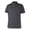 Grey, variant on European And Solid Color Button Open Neck Pocket Stand Up Ollar Men Casual Loose Comfortable Business Foreign Trade Sports Short Sleeved T Shirt Mens Compression Cold Gear