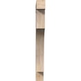 thumbnail image 2 of Ekena Millwork 3 1/2"W x 30"D x 34"H Westlake Block Smooth Bracket, Douglas Fir, 2 of 25