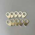 thumbnail image 1 of Luckyn 10 Pcs Guitar Knobs Pointer Plate Indicator Washers for Gibson LP Electric Guitar, Guitar Knobs Pointer Plates Gold, 1 of 6