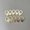 Gold, variant on EpheyFIF 10Pcs Guitar Knobs Pointer Plate Indicator Washers for Gibson Lp Electric Guitar Fits Most Metric Size Pots with Diameter Silver