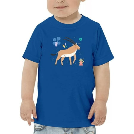 

Funny Kids Antelope Drawing T-Shirt Toddler -Image by Shutterstock 3 Toddler
