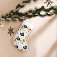 thumbnail image 7 of Naloa Flower Leaves Christmas Stockings Decorations, Xmas Ornaments, DIY Personalized Farmhouse Decor for Home Family Party Tree, 7 of 7