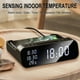 thumbnail image 1 of Cargador inalámbrico para teléfono móvil tres en uno 15w Carga rápida Qi Reloj despertador de carga inalámbrica multifunción, 1 of 9