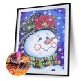 thumbnail image 1 of Cuadros Decorativos 5D DIY forma especial diamante pintura muñeco de nieve punto de cruz Craft Kit decoración del hogar Tmvgtek embutido en tela, 1 of 9