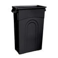 thumbnail image 5 of 23-gallon plastic high-legged trash can, rectangular trash can, suitable for small spaces. Its narrow and tall design and smooth shape make it highly suitable for areas with limited space., 5 of 5