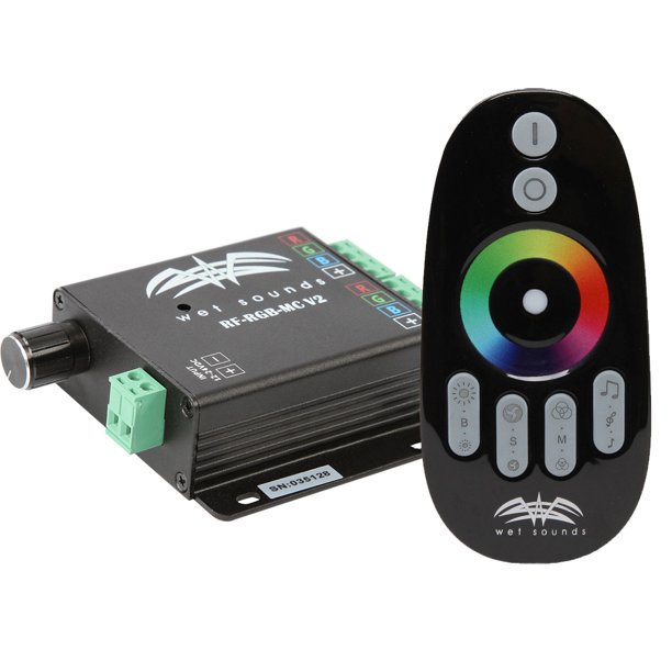 Wet Sounds RF RGB Music Controller w/Touch Activated Remote